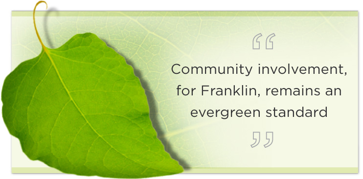 Community Involvement Remains an Evergreen Standard